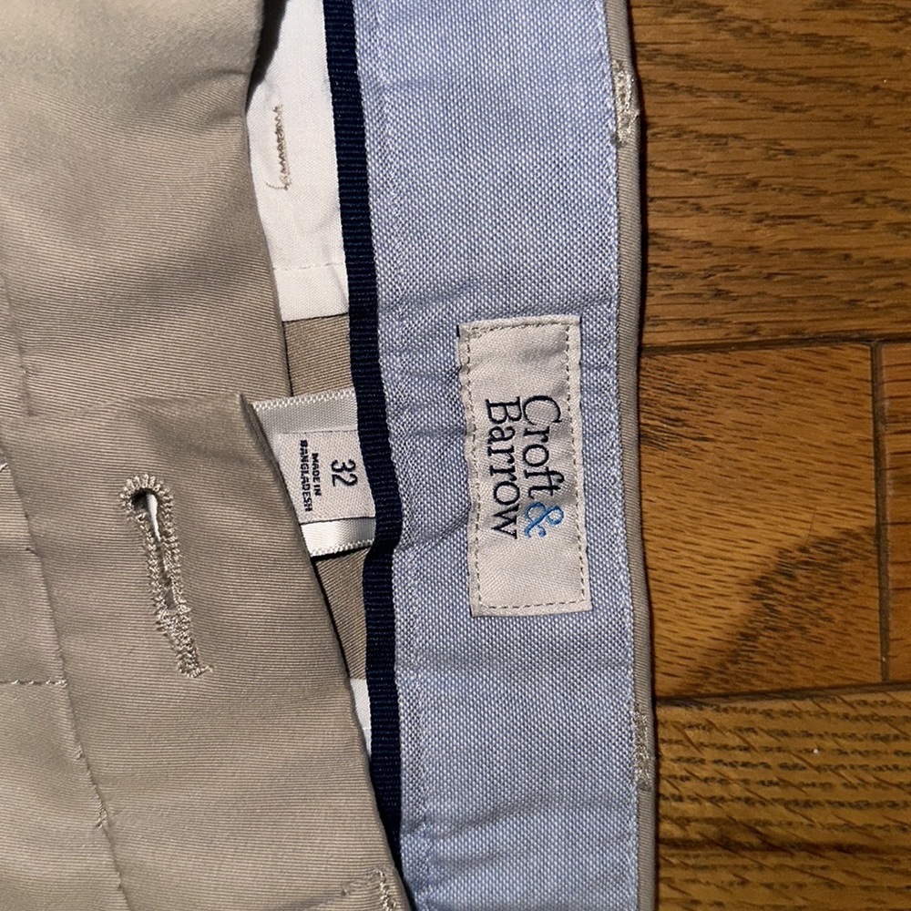 Men’s Croft and Barrow Shorts size 32 - Picture 2 of 3